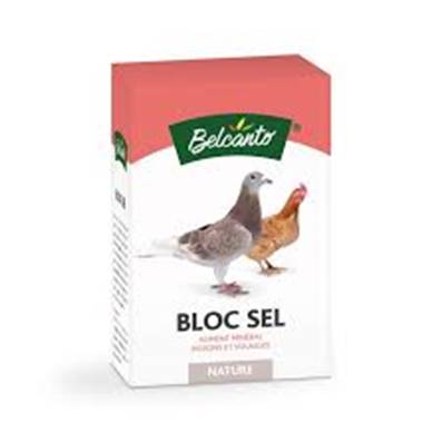 BLOC SEL NATURE PIGEON BELCANTO en 1 Kg